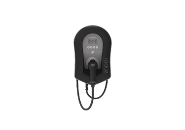 Zappi  Multiphase ev charger 7kw to 22kw tethered black